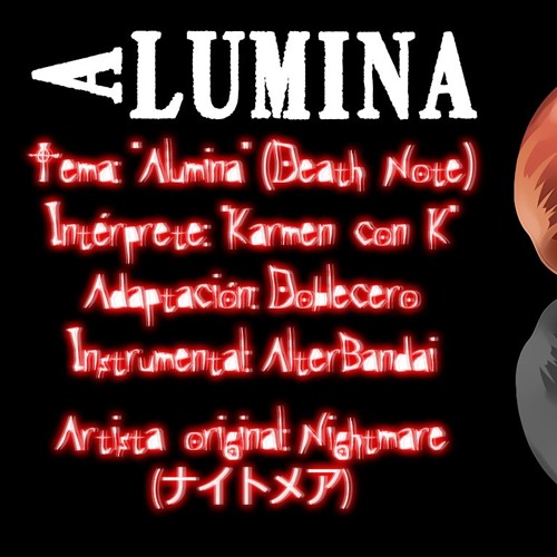 Alumina Death Note Ending Cover Latino Femenino By Karmen Con K