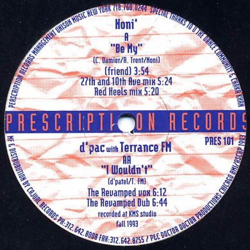Noni (Ron Trent - Chez Damier) - Be My (27th And 10th Ave Mix)