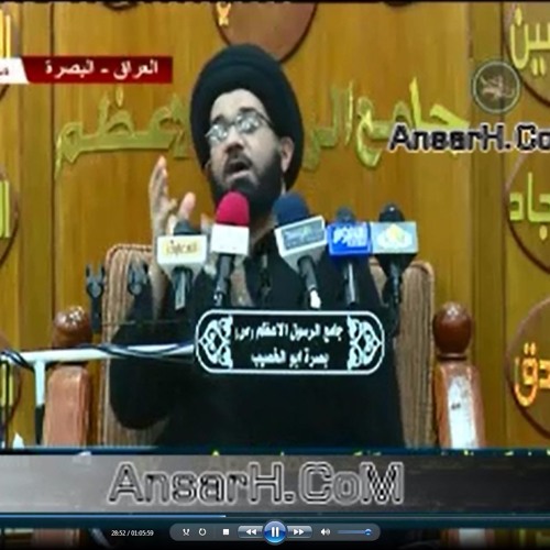 الليلة حزنانة وتون حتى السمه نعي السيد محمد الصافي ليلة  20 شهر رمضان 1437 هـ شهادة الامام علي (ع)