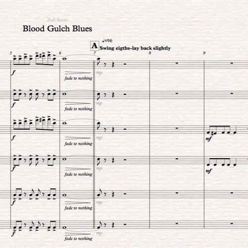 Blood Gulch Blues For Symphony Orchestra Midi By Robert Kildow