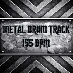 Metal Drum Track 155 BPM