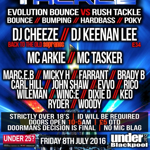 Evo Bounce Vs Rush Tackle Promo Mixed By Dj Rico