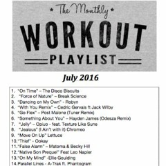 SNAP Fitness July Workout Playlist