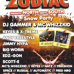 Andy Freestyle with Natz Space & Ruskal Zodiac Snow Party - December 2012