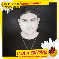 [Live - Mitschnitt] Pappenheimer @ Ruhr In Love 2016 Mixery Stage Closing