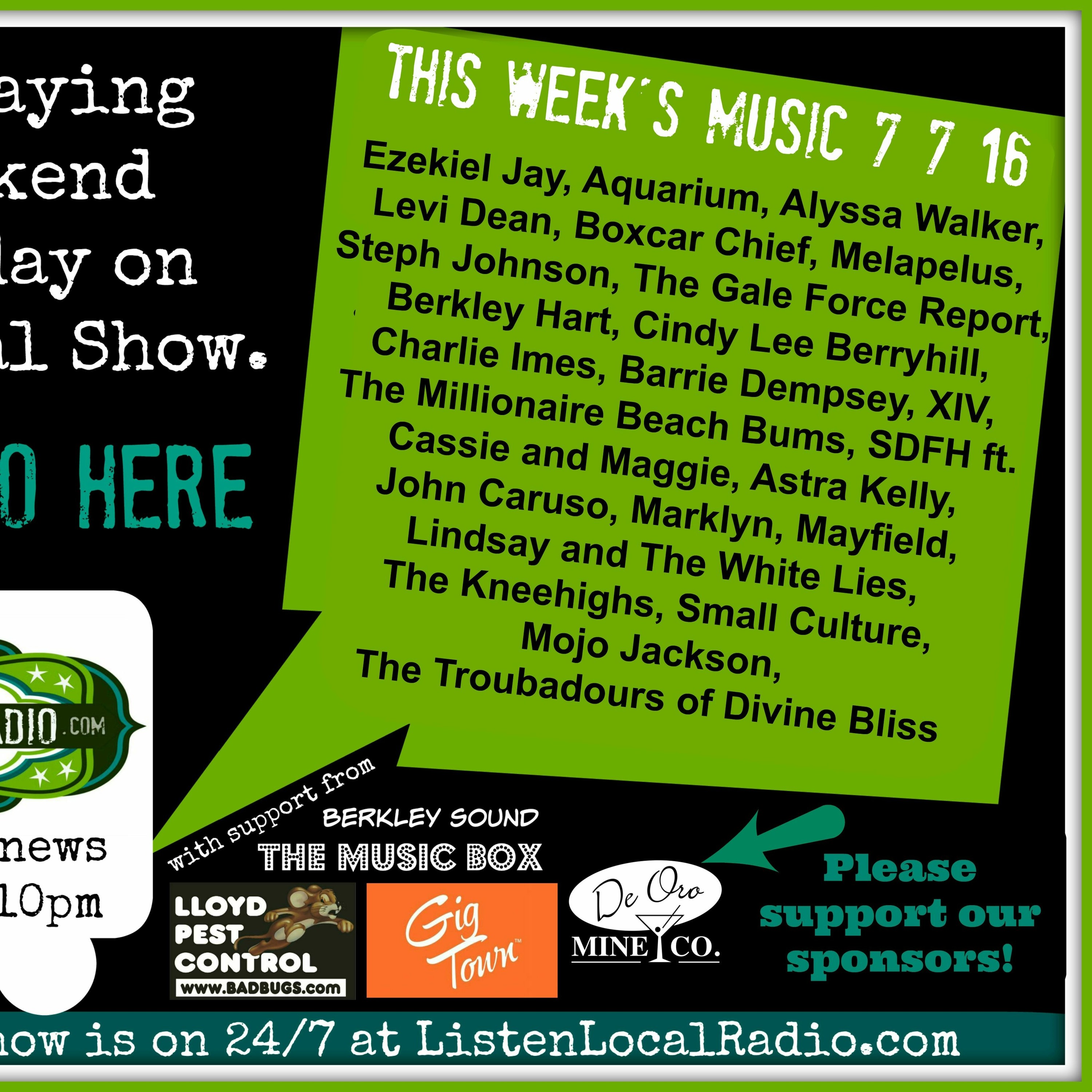 The Listen Local Show 7 7 16 episode artwork