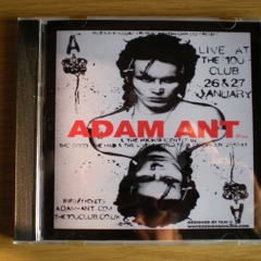 Adam Ant - 'Cartrouble' Live @ 100 Club London 27th Jan 2011