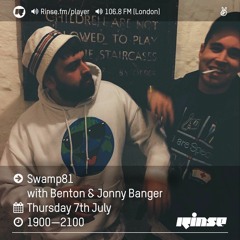 Rinse FM Podcast - Swamp 81 w/ Benton + Jonny Banger - 7th July 2016