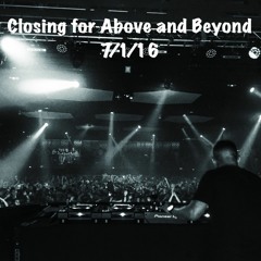 Closing For Above & Beyond 07/01/16