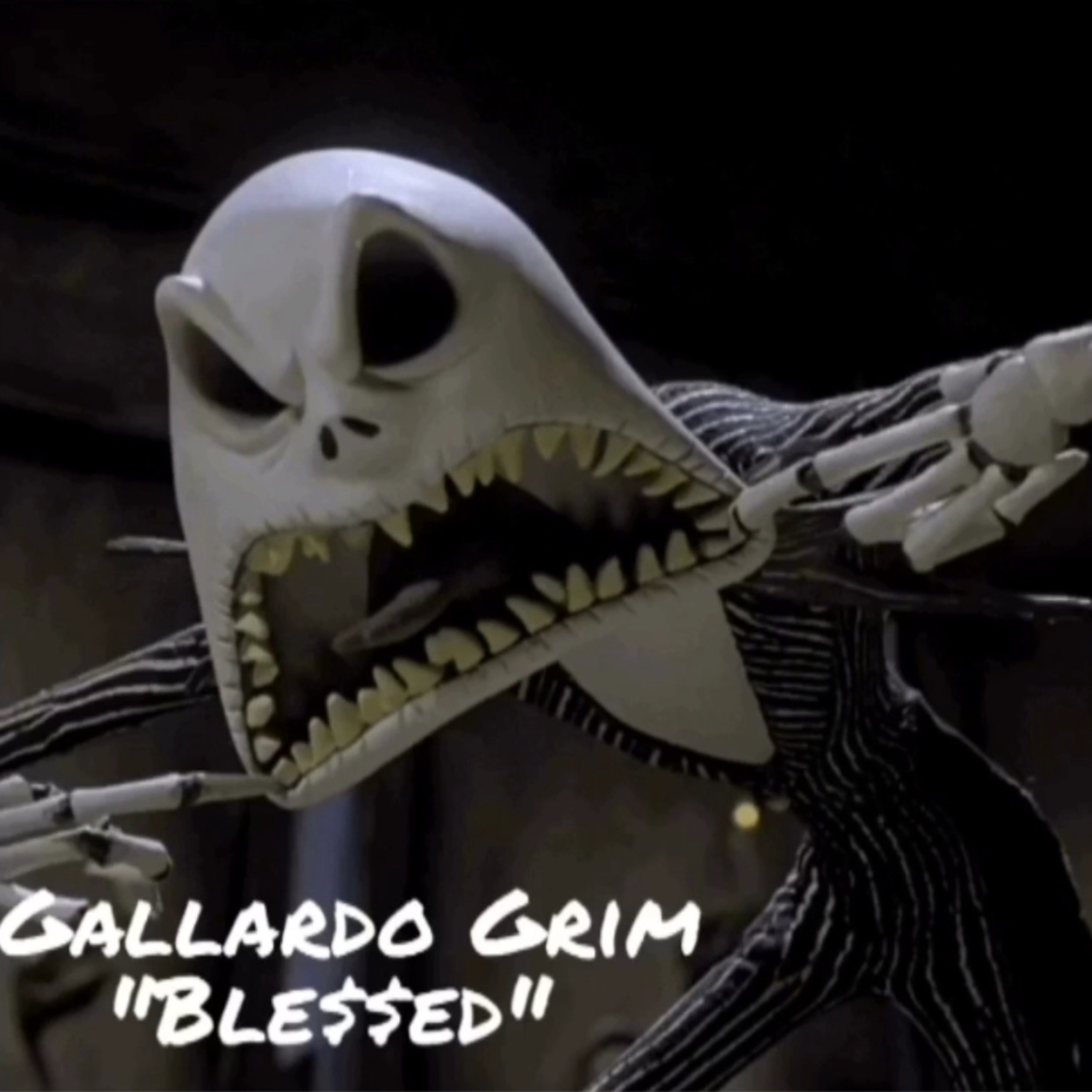 Gallardo Grim x Blessed episode artwork