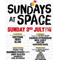 Sundays at Space @Space Ibiza 03.07.16