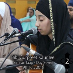 Bibi Gurpreet Kaur Jee - Final Day (Keertan Darbar) - Simran Jaap