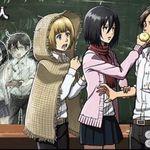 Shingeki No Kyojin Chuugakkou #EP 2-Perseguição! Escola