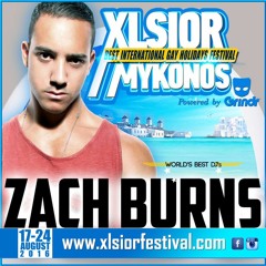 XLSIOR MYKONOS 2016 PODCAST (ZACH BURNS )