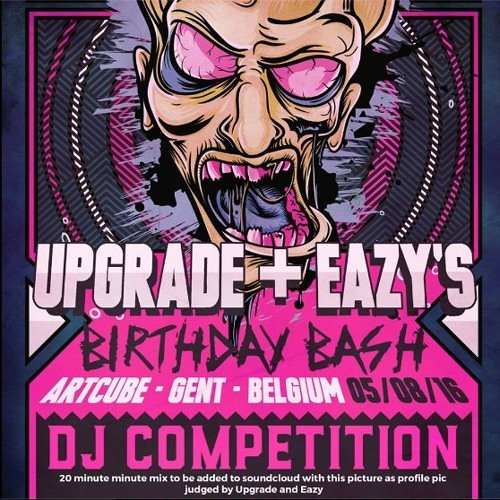 INVADERBEATZ - UPGRADE AND EAZYS BIRTHDAY BASH COMPETITION ENTRY