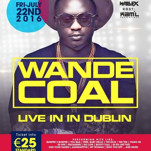Stream WANDE COAL X DJ MARV DUBLIN PROMOTIONAL MIX by DJ Marv the