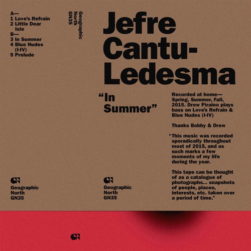 Jefre Cantu-Ledesma - "Love's Refrain"