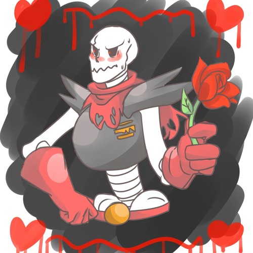 Underfell papyrus know's your feelings and asks you out! (Uf Pap x listener)