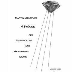 4 pieces   for cello and accordion [ 2001 ] - 2. Precipitando
