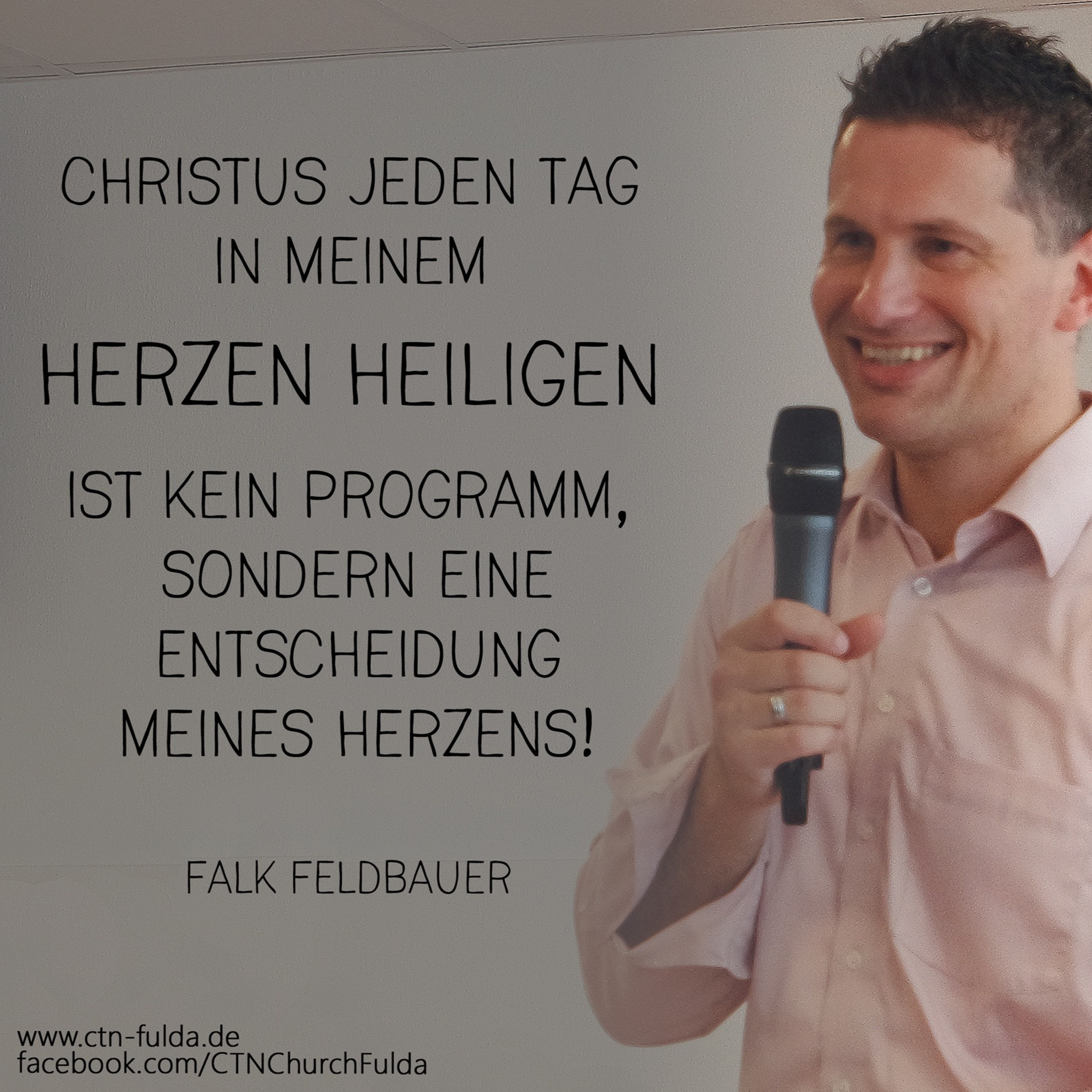 Falk Feldbauer - Ehrt Christus jeden Tag mit eurem Herzen und Leben (10-07-2016) episode artwork