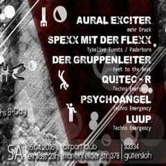 Aural Exciter @ Techno Emergency - Airport Club Gütersloh (16.04.2016)