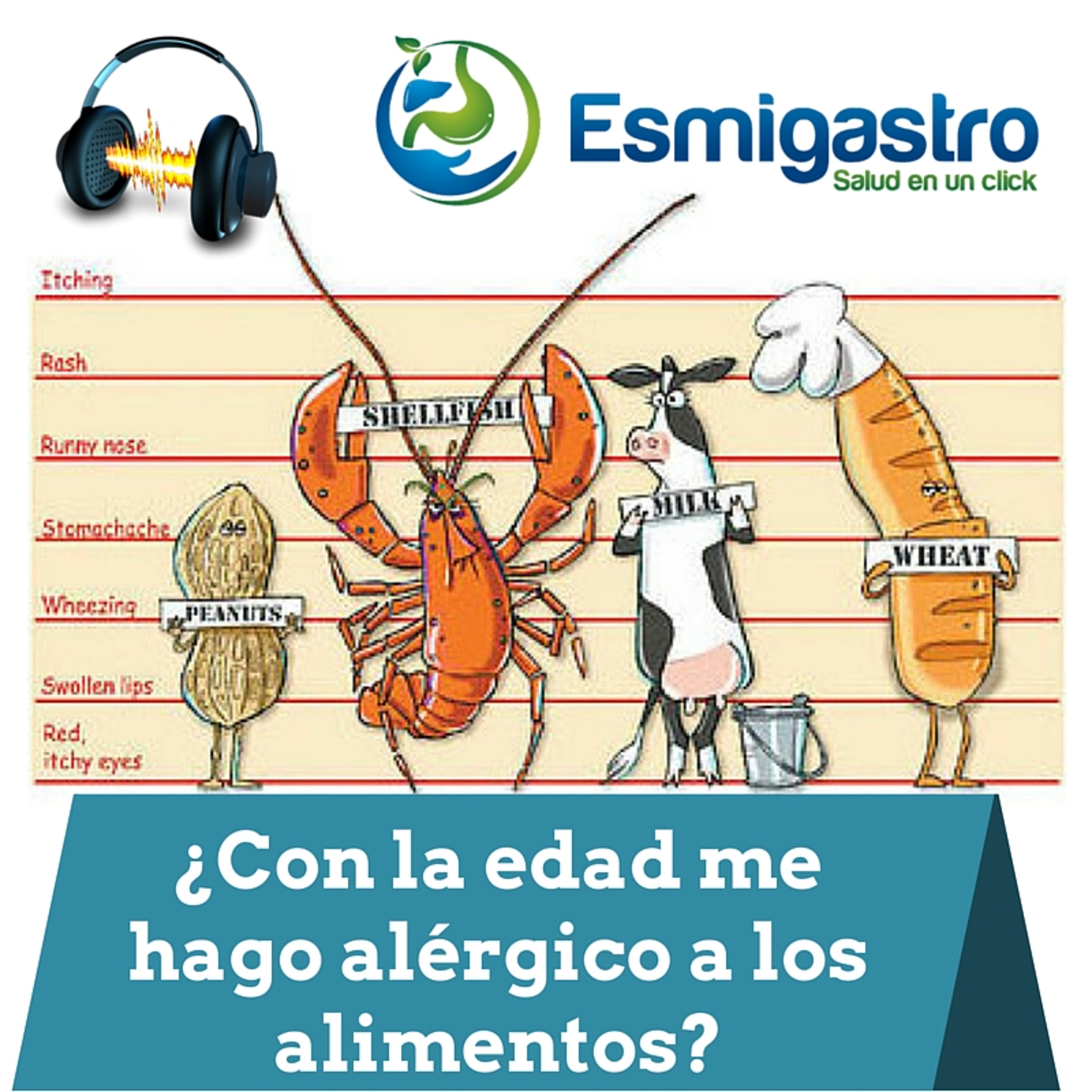 ¿Con la edad me hago alérgico a los alimentos? episode artwork