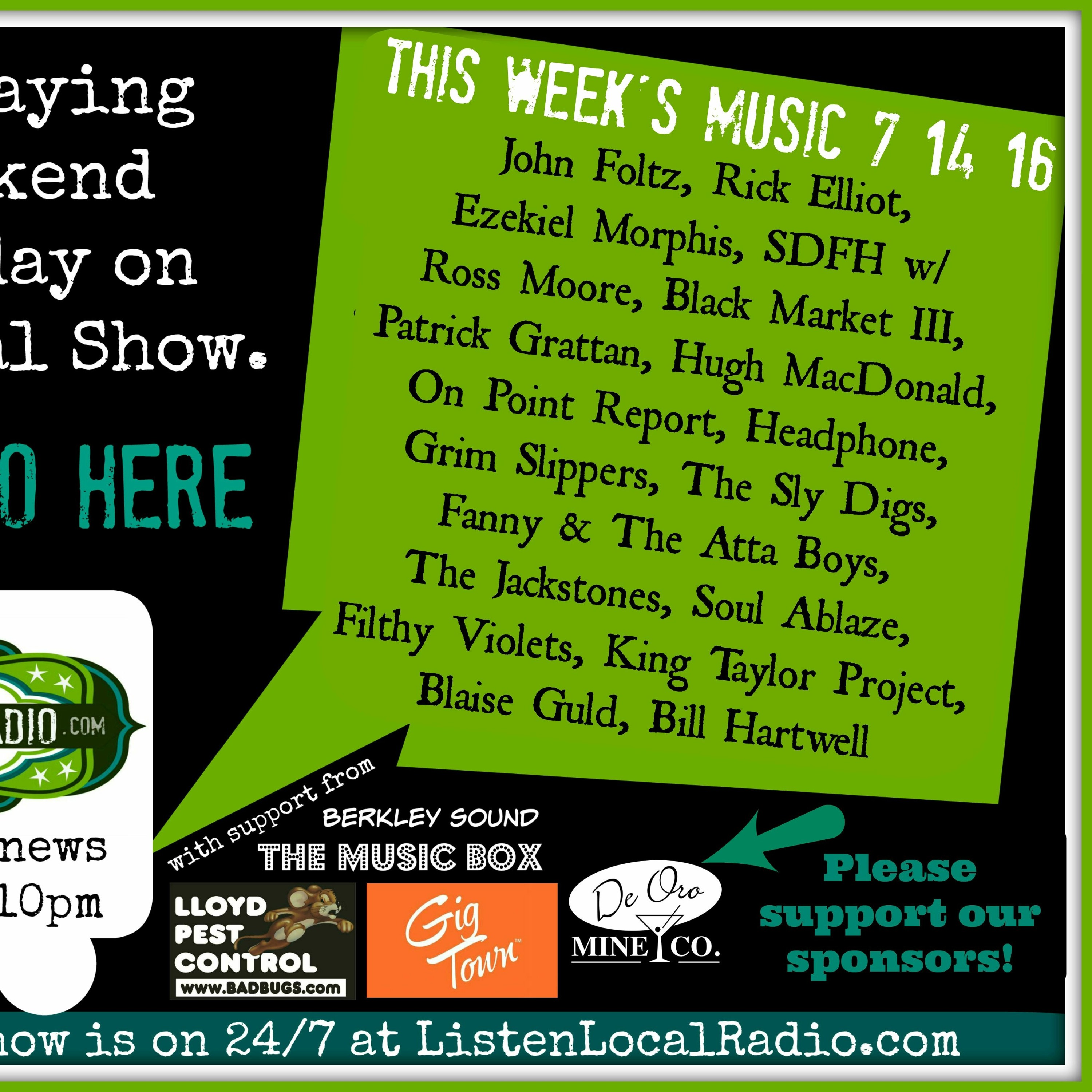 The Listen Local Show 7 14 16 episode artwork
