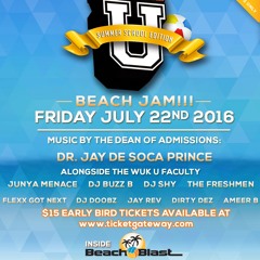 WUK U - BEACH JAM - MIXTAPE