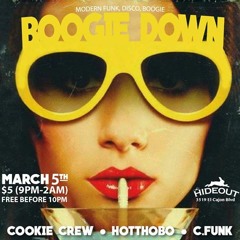 Cookie Crew DJ Set at the Boogie Down