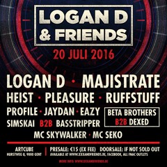 Joack b2b kimaji entry for Logan D & Friends(DJ CONTEST WINNERS)