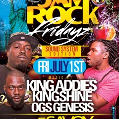 KING ADDIES & KING SHINE JUGGLING HIP HOP @ JAMROCK FRIDAY'S (7 - 1-16)