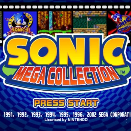 Sonic Mega Collection Game Manuals Theme