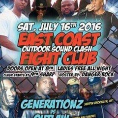 East Coast Fight Club 7.16.16 Generationz vs Out Law vs Mad Squad Early Warm Gizzy Giz