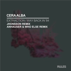 Cera Alba - Extraction (Original) - Rules 002