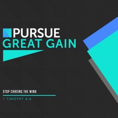 Pursue Great Gain
