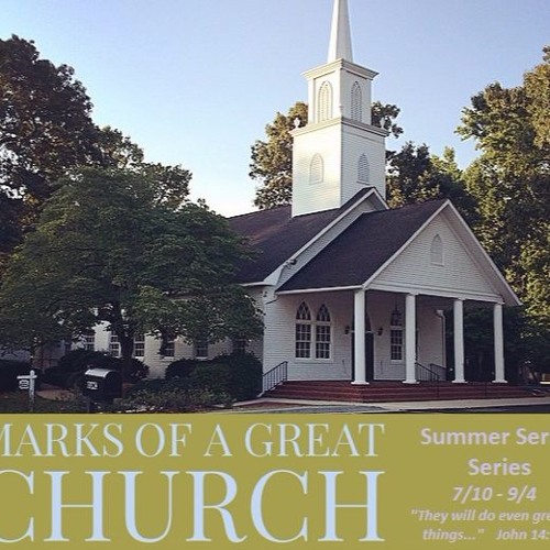 A Great Church has a high view of Scripture