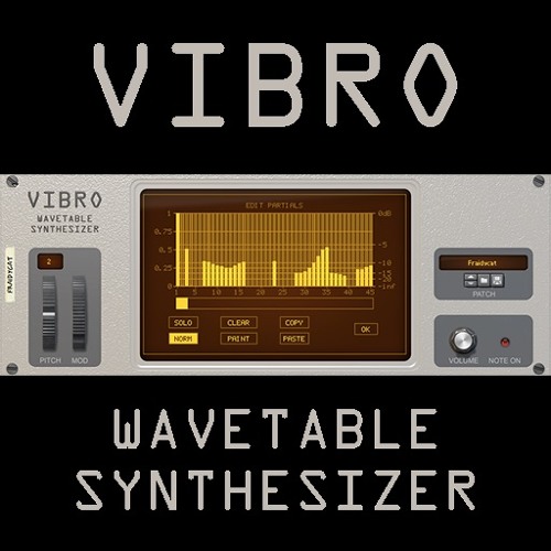 Vibro Wavetable Synthesizer Rack Extension Demos
