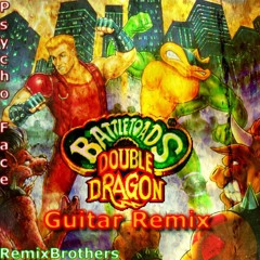 Battletoads & Double Dragon - Stage 1 (Space Ship) Guitar Remix