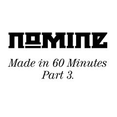 Nomine's Halftime DnB Made In 60 Minutes [unmastered clip]