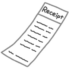 レシート