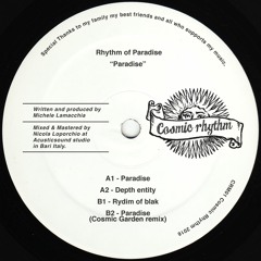 Premiere: Rhythm Of Paradise - Paradise [Cosmic Rhythm]