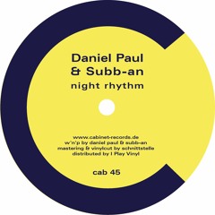 Night Rhythm by daniel paul & subb-an (snippet)