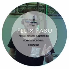 Felix Fabu Live @ Friede Freude Eierkuchen Sonntags Open Air (03.07.16)