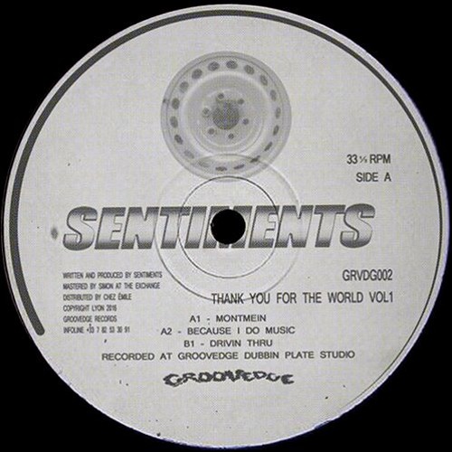 A2 Sentiments - Because I Do Music [GRVDG002]