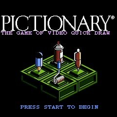 Pictionary (NES) - Drawing Game (SNES Cover)