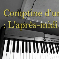 Comptine D’un Autre Été - L'après - Midi - Piano Solo