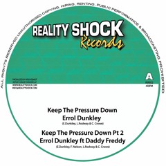 Keep The Pressure Down 10" Promo Mix - Errol Dunkley, Daddy Freddy, Solo Banton