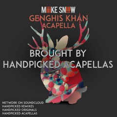 Miike Snow - Genghis Khan (Acapella) (buy=free Download) *Pitched*