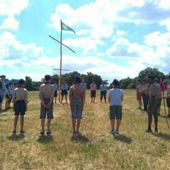 Cris des Scouts et Guides Pluralistes de France au dernier jour de camp.