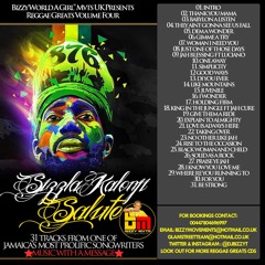 Sizzla Mixtape - Sizzla Kalonji Salute - Reggae Greats Vol 4 - REGGAE ONE DROP MIX 2020